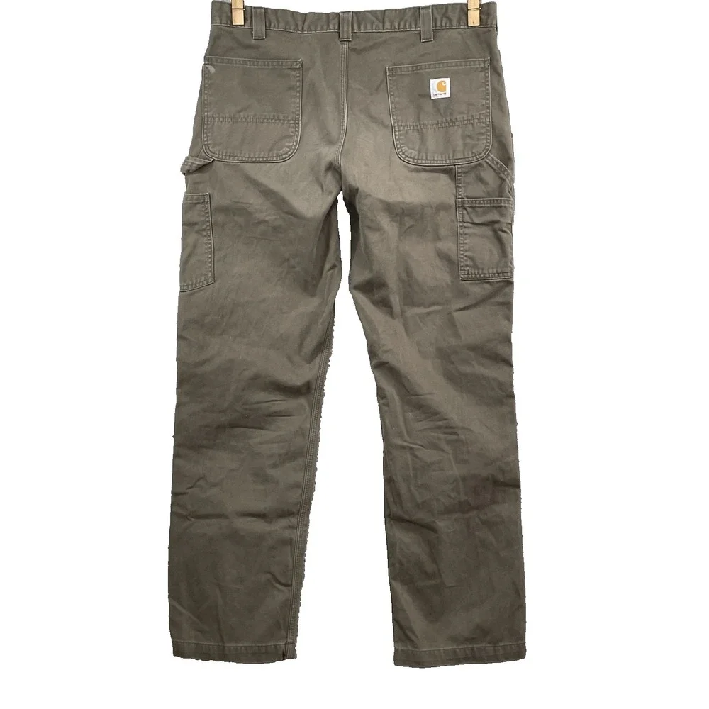 Carhartt Carpenter Pants Men's 36x29* Brown Workwear Skater Y2k 90s Utility Hike